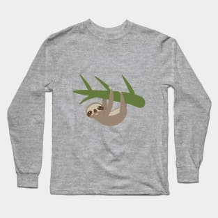 cute sloth Long Sleeve T-Shirt